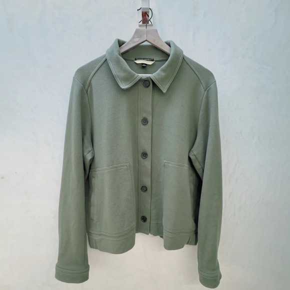 Banana Republic Jackets & Blazers - Banana Republic || Utility Chore Jacket Zippered Olive Drab XL
